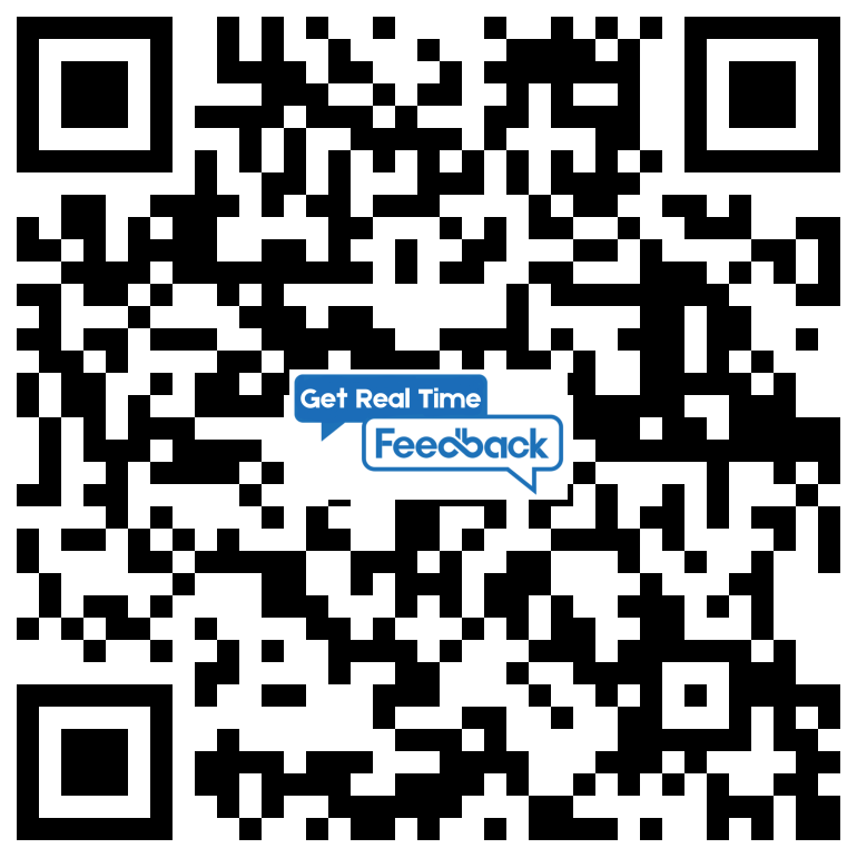 Scan for a customized Get Real Time Feedback demo
