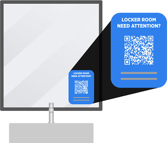 Fitness, Gyms & Wellness reputation and feedback interface
